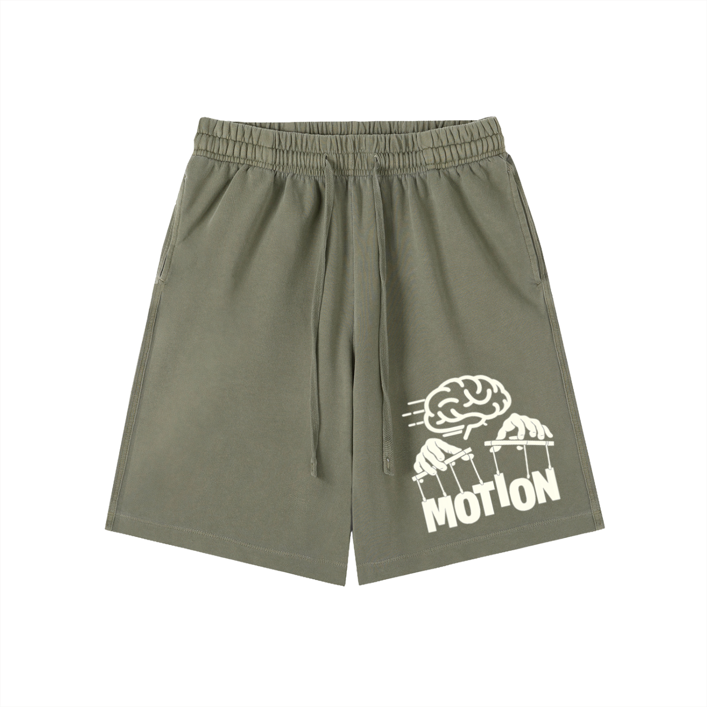 Vintage Wash Cotton Shorts